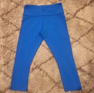 Lululemon Athletica Crop Leggings sz 4- Pre-owned